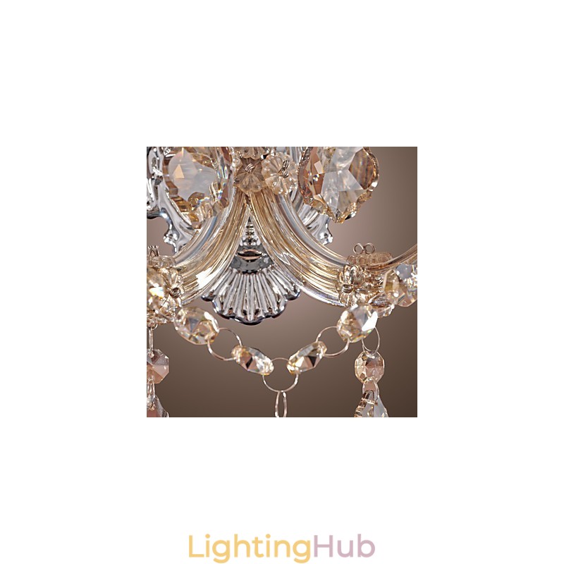 Elegant Crystal Wall Light with 2 Lights