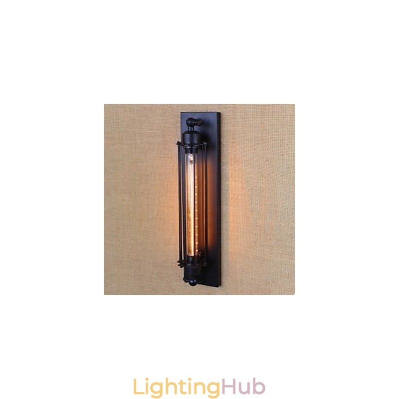 Edison Bulbs Flute Decorative Wall Lamp