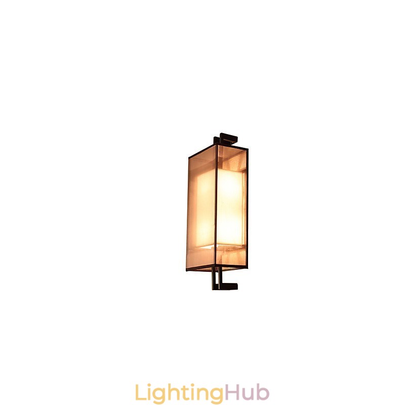Retro Rustic Nordic Glass Wall Lamp Bedroom Bedside Wall Sconce Vintage Industrial Wall Light Fixtures