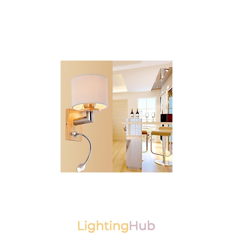 Wall Lamp One Light with Reading Light