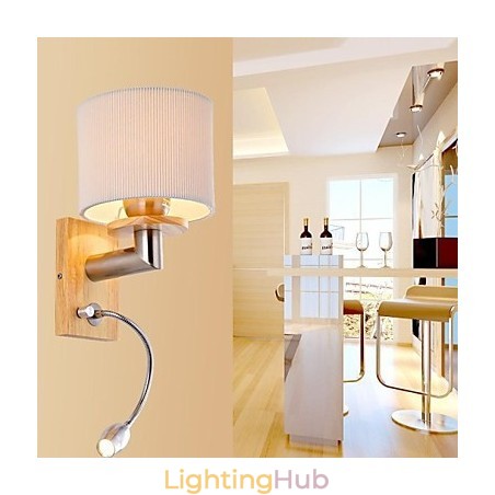 Wall Lamp One Light with Reading Light Wall Lamp One Light with Reading Light