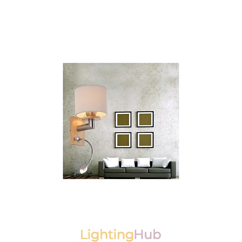 Wall Lamp One Light with Reading Light