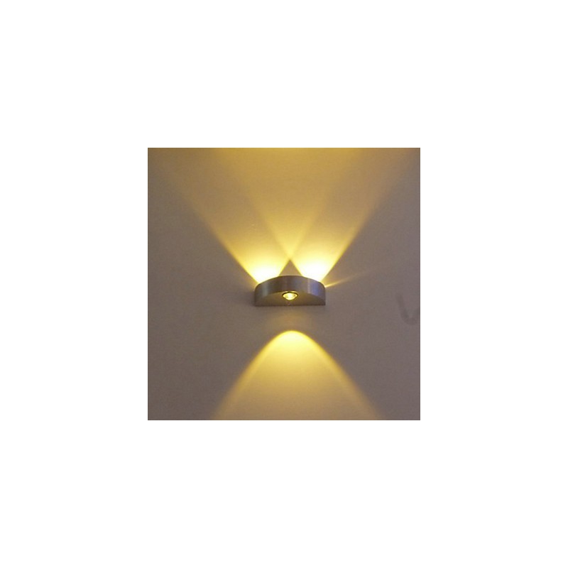 Half Month Wall Lamp Creative Bar Model Wall Sconces Modern Contemporary Metal