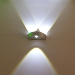 Half Month Wall Lamp Creative Bar Model Wall Sconces Modern Contemporary Metal