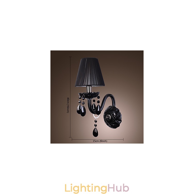 Crystal Candle Wall Lights Modern Contemporary Glass