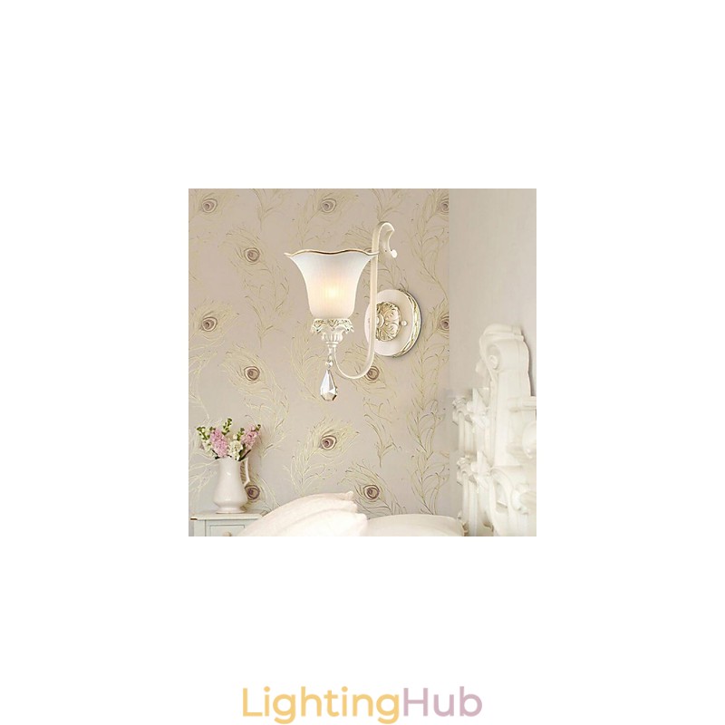 Europe Type Restoring Ancient Ways Wrought Iron Bedroom Wall Lamp Light