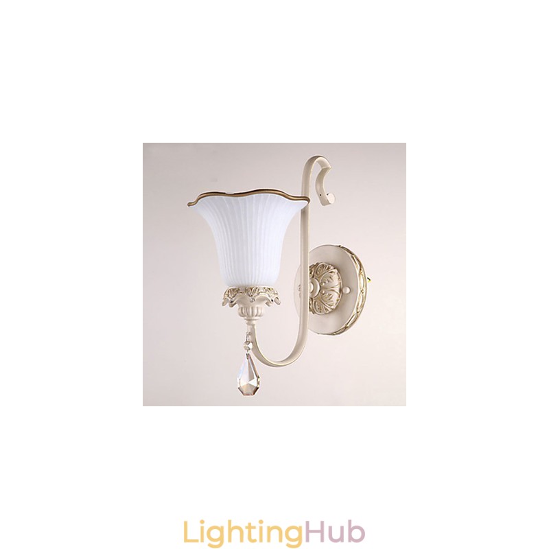 Europe Type Restoring Ancient Ways Wrought Iron Bedroom Wall Lamp Light