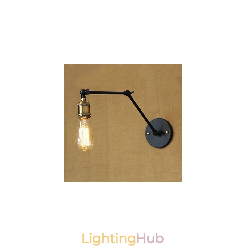 A Simple Modern American Country Without The Mirror Wall Lamp Shade Iron Arm