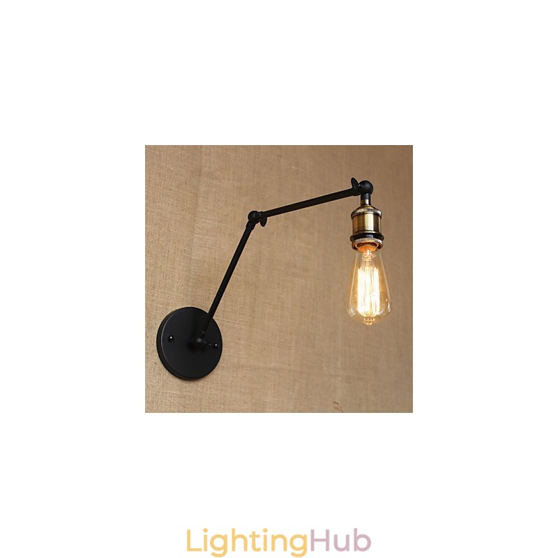 A Simple Modern American Country Without The Mirror Wall Lamp Shade Iron Arm