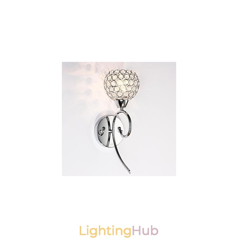 Crystal Wall Light 1 Light Creative Iron Painting