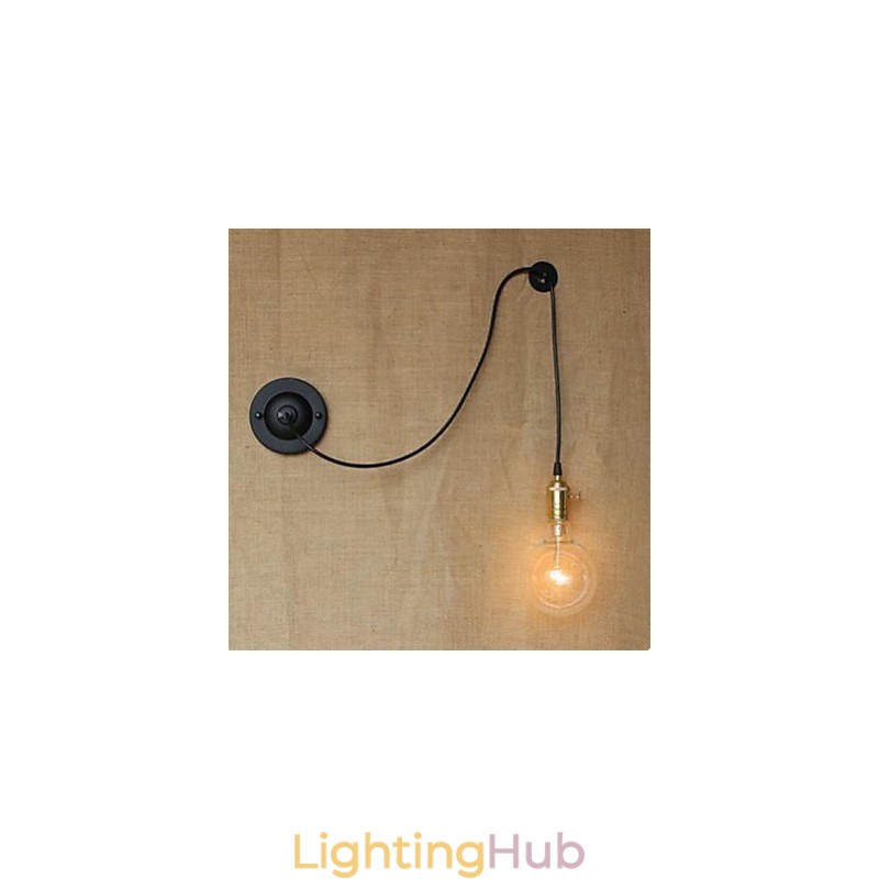 Free Climbing Contracted Wire Free Wall Lamp Control Art