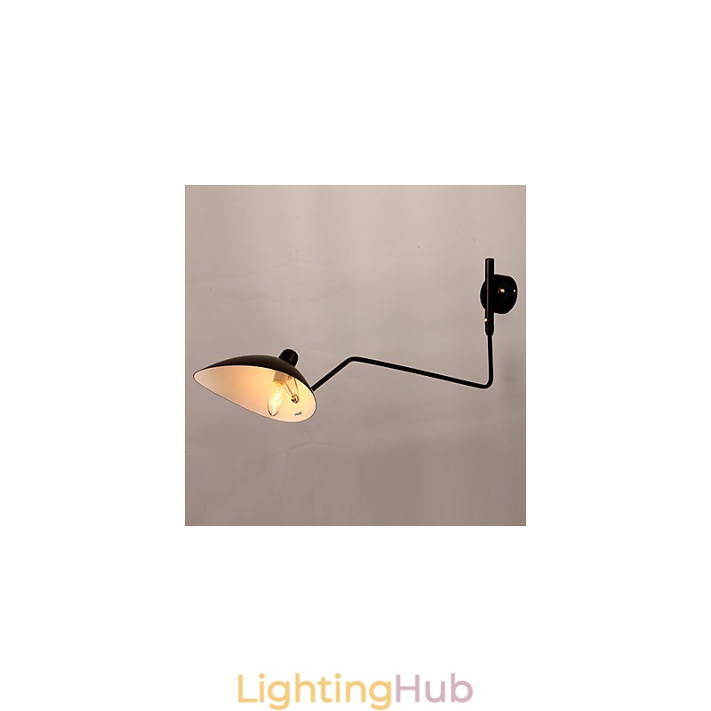 Loft Amercian Countryside Freely Wall Lights Vintage Bedside Long Mechanical Work Study Lamp For Indoor
