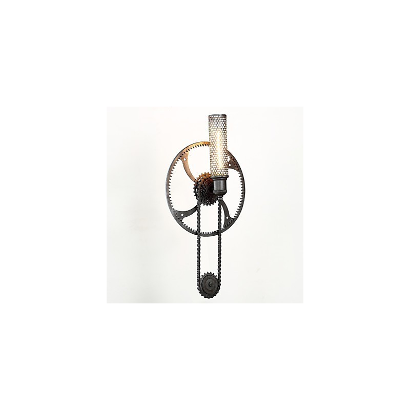 Grand Mercure Mount wall lamp Loft Steampunk Nordic American Warehouse Retro Industrial Gear Wall Lamp