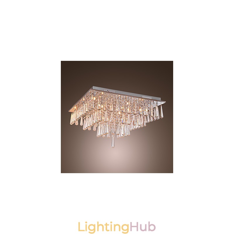 Modern Contemporary Crystal Others Flush Mount