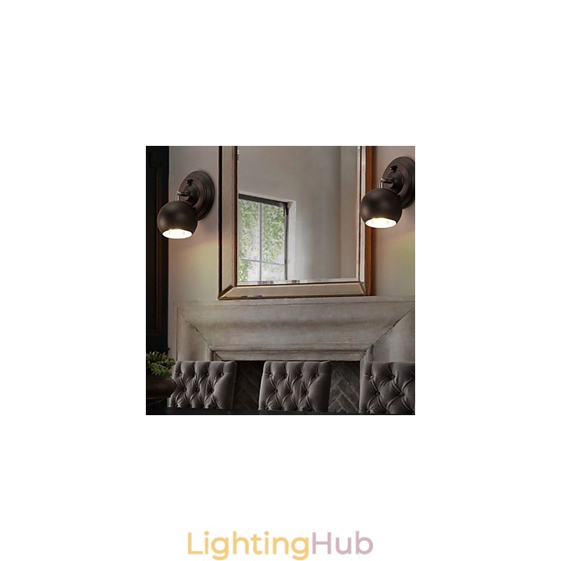 Loft Creative Wrought Iron Wall Lamp Restoring Ancient Ways Lights