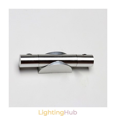 Modern Wall Light with Scattering Light Sci fi Design