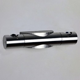 Modern Wall Light with Scattering Light Sci fi Design