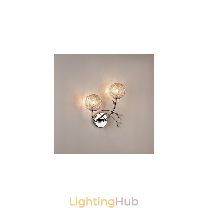 Wall Sconces Crystal Mini Style Modern Contemporary Metal