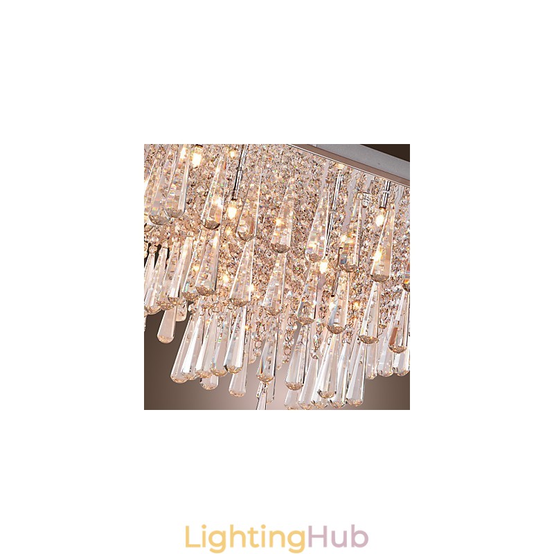 Modern Contemporary Crystal Others Flush Mount