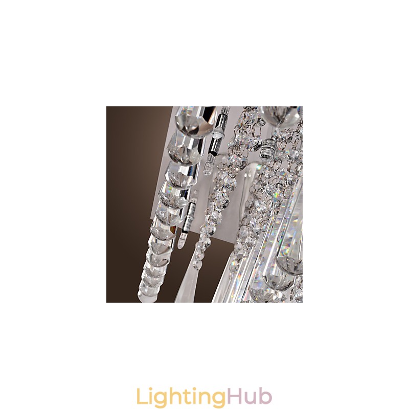 Modern Contemporary Crystal Others Flush Mount