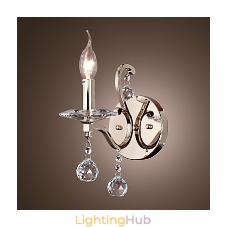 Crystal Candle Wall Lights Modern Contemporary Metal Crystal Candle Wall Lights Modern Contemporary Metal