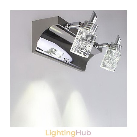 Crystal Bathroom Lighting Modern Contemporary Metal Crystal Bathroom Lighting Modern Contemporary Metal