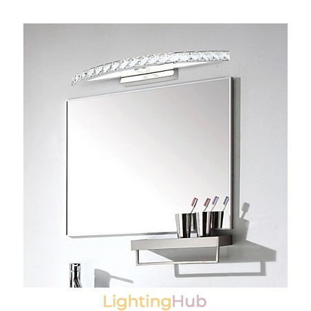 Mirror Lamp Stainless Steel And Crystal Mirror Lamp Stainless Steel And Crystal