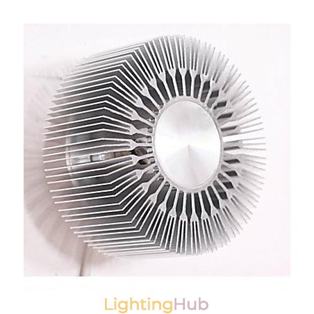 Embed Round Sunflower Type Aluminum Projection Wall Lamp Embed Round Sunflower Type Aluminum Projection Wall Lamp