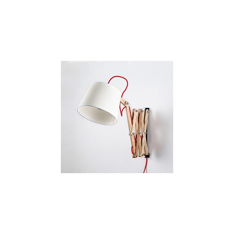 Wall Sconces Reading Wall Lights Mini Style Traditional Classic Wood Bamboo