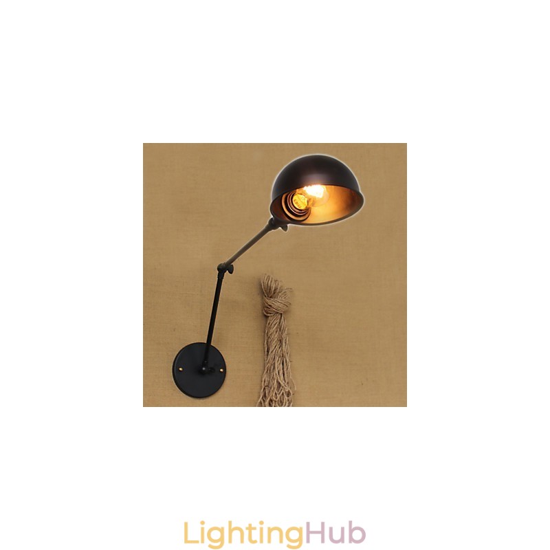 Industrial Style Retro Double Long Arm a Simple Personality Ills Bedside Dining Decorative Wall Sconce