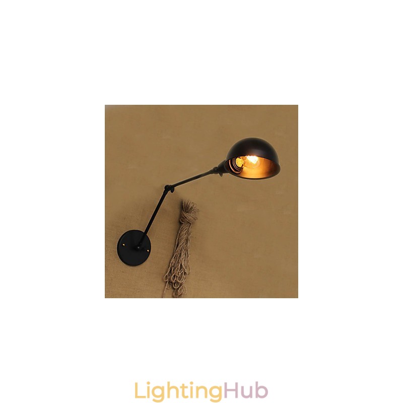 Industrial Style Retro Double Long Arm a Simple Personality Ills Bedside Dining Decorative Wall Sconce