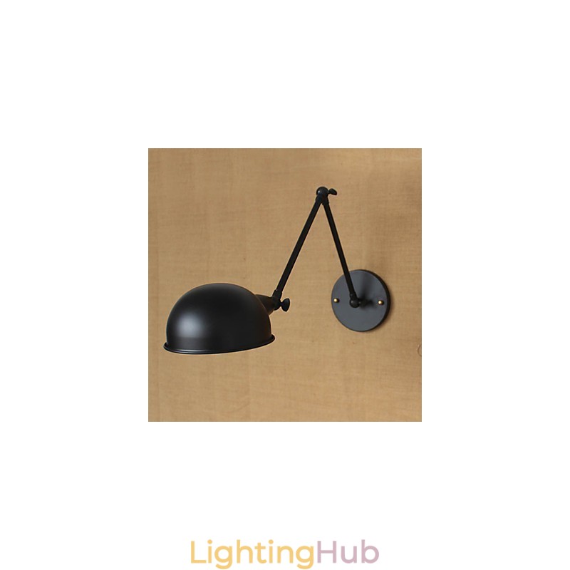 Industrial Style Retro Double Long Arm a Simple Personality Ills Bedside Dining Decorative Wall Sconce