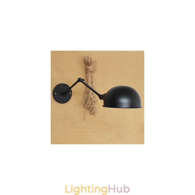 Industrial Style Retro Double Long Arm a Simple Personality Ills Bedside Dining Decorative Wall Sconce