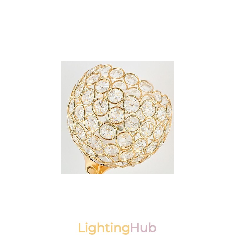 Crystal Wall Sconces Modern Contemporary Metal
