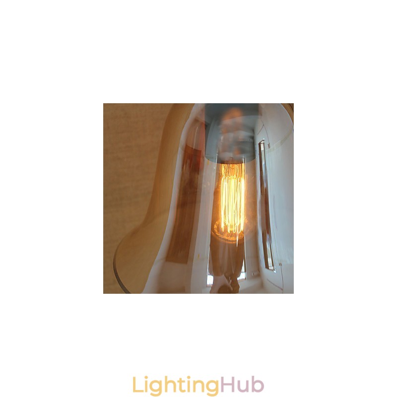 American Rural Countryside Minimalist Living Room Hallway Decorated Glass Wall Sconce