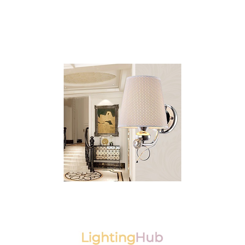 European Style Creative Contemporary And Contracted Crystal Wall Lamp Lights