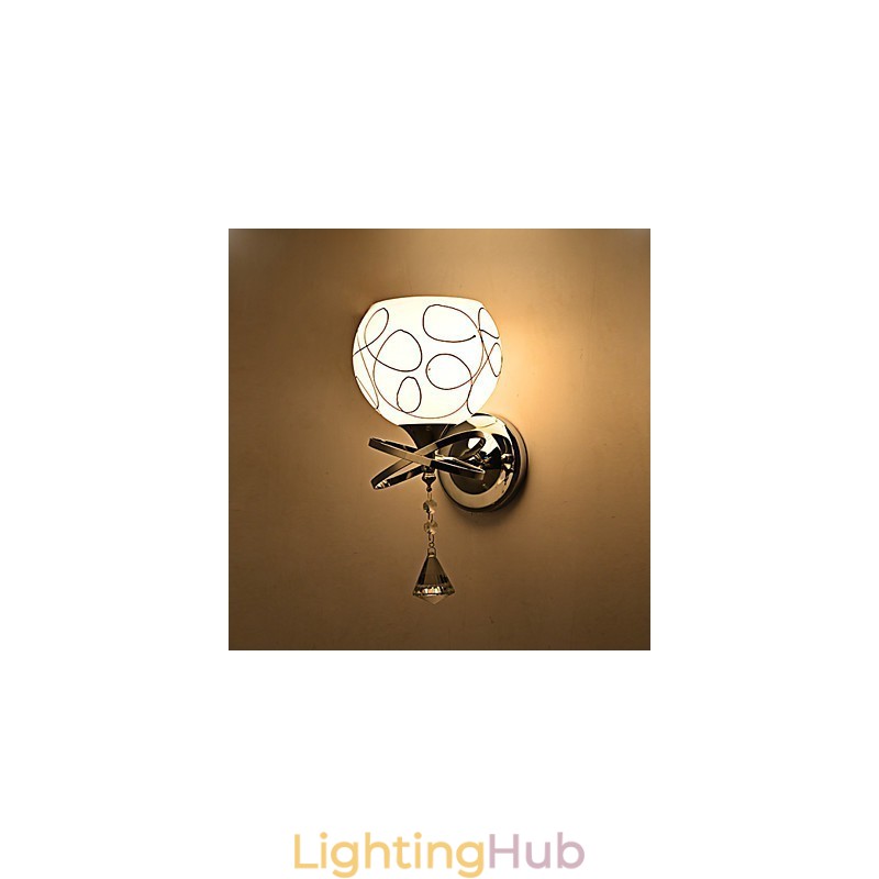 Creative Contemporary And Contracted Creative Crystal Wall Lamp Lights