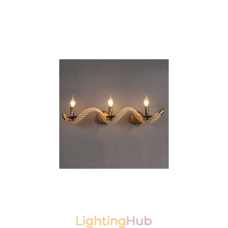 Retro Classic Bedroom Wall Lamps European Iron Hallway Balcony Wall Light Living Room Wall Sconce