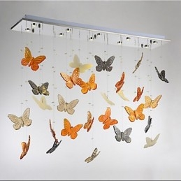 Lamp Pendant Butterfly Crystal Lamp