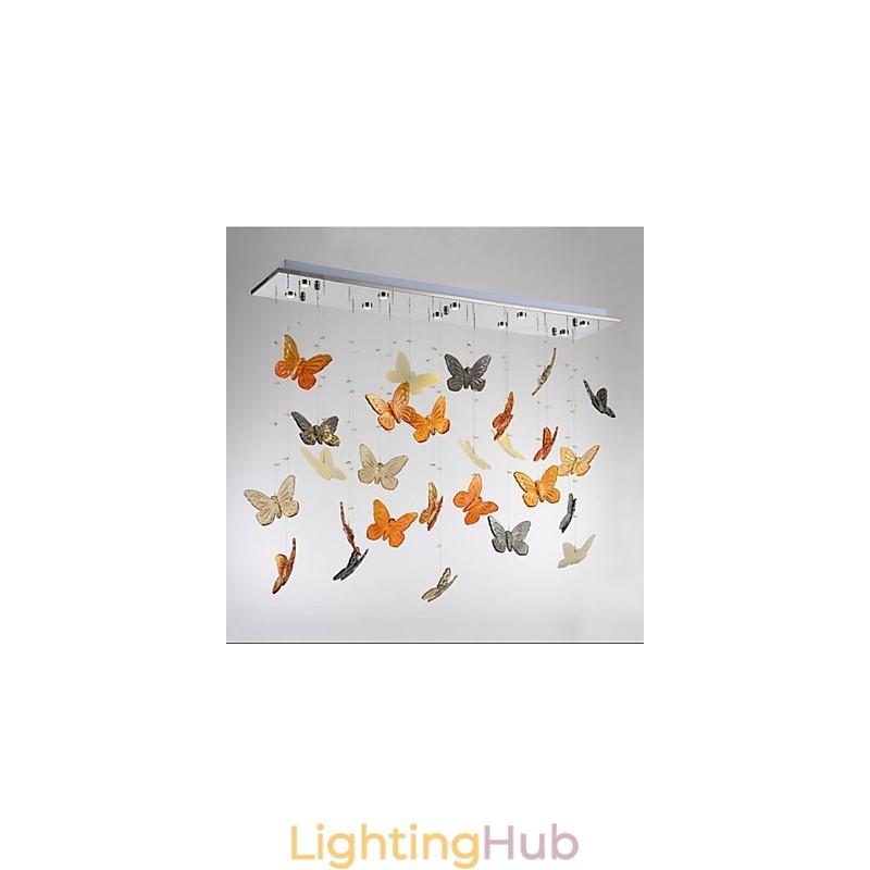 Lamp Pendant Butterfly Crystal Lamp