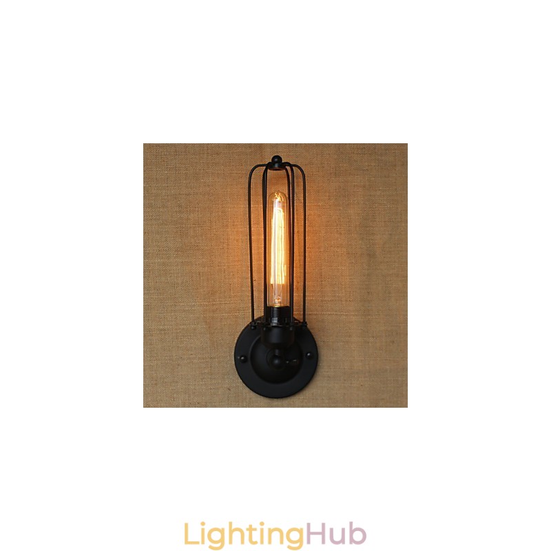 Retro Minimalist Industrial Bedside Aisle Stairs Balcony Decorative Wall Sconce
