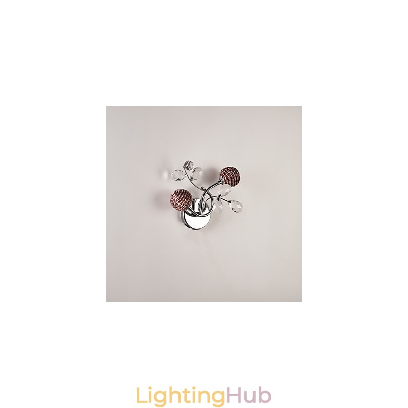 Wall Sconces Crystal Mini Style Modern Contemporary Metal