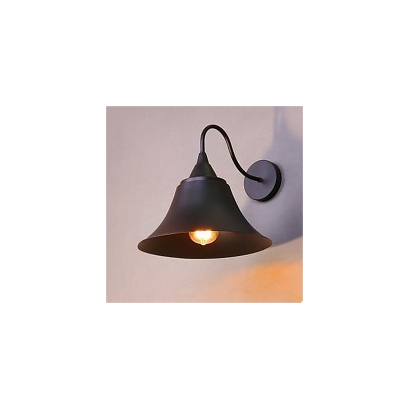 American Country Iron Cap Wall Lamp Wrought Iron Wall Lamp Archaize Srestoring Ancient Ways