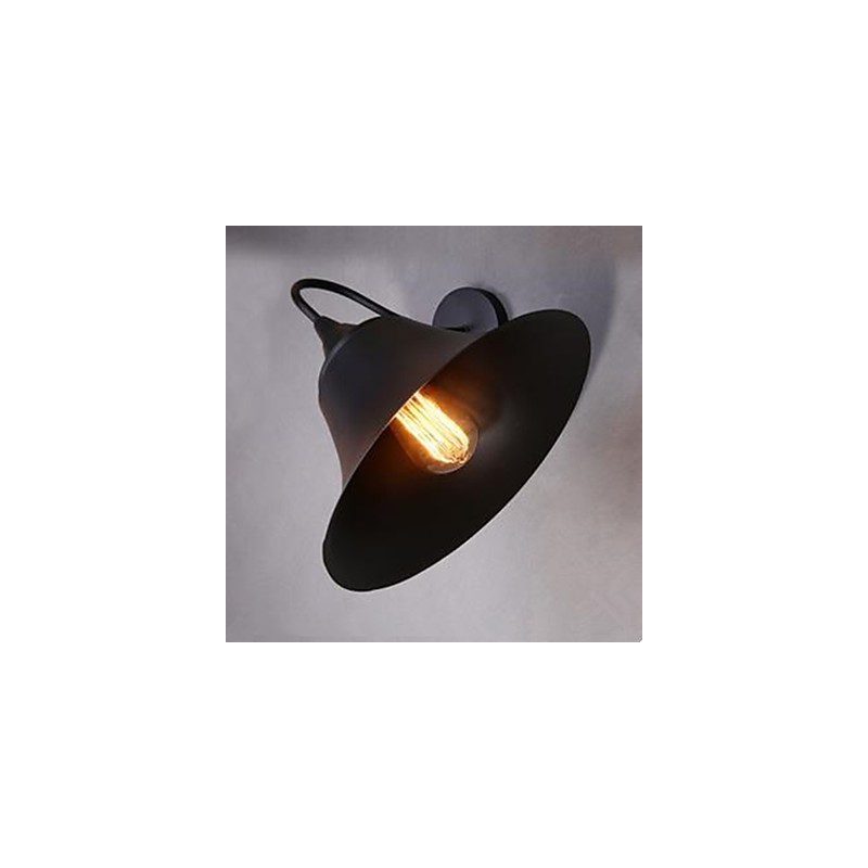 American Country Iron Cap Wall Lamp Wrought Iron Wall Lamp Archaize Srestoring Ancient Ways