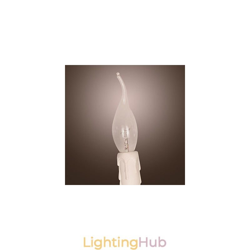 Crystal Wall Light with 2 Lights in Candle Bulb