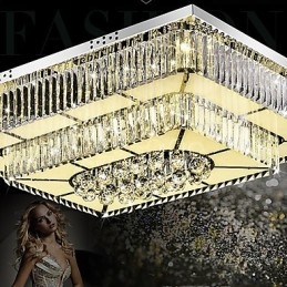 Modern Contemporary Glass Flush Mount