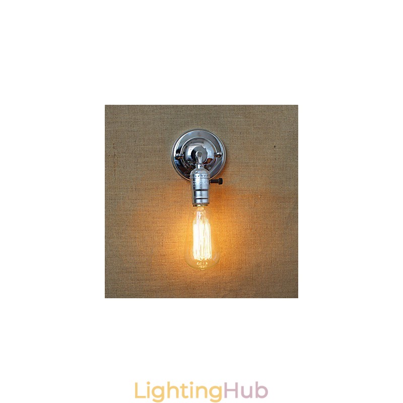 Rotary Switches American Rural Countryside Retro Modern Edison Light Bulb Aisle Mini Living Room Wall Lamp
