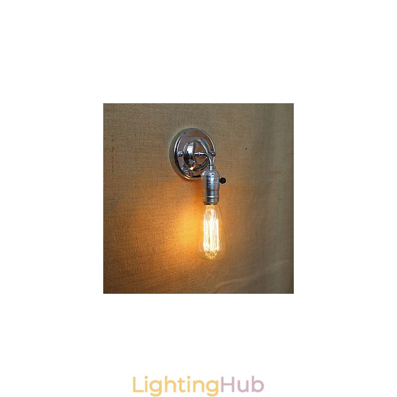 Rotary Switches American Rural Countryside Retro Modern Edison Light Bulb Aisle Mini Living Room Wall Lamp