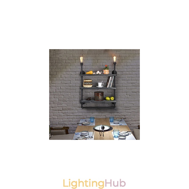 Wall Sconces Mini Style Rustic Lodge Metal