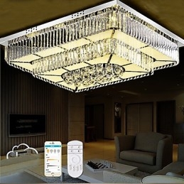 Modern Contemporary Glass Flush Mount